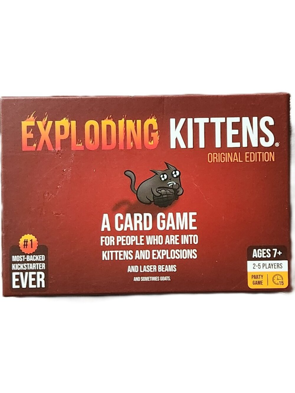 EXPLODING KITTENS Card Game - Original Edition - NEW